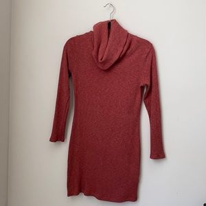 Turtleneck sweater dress